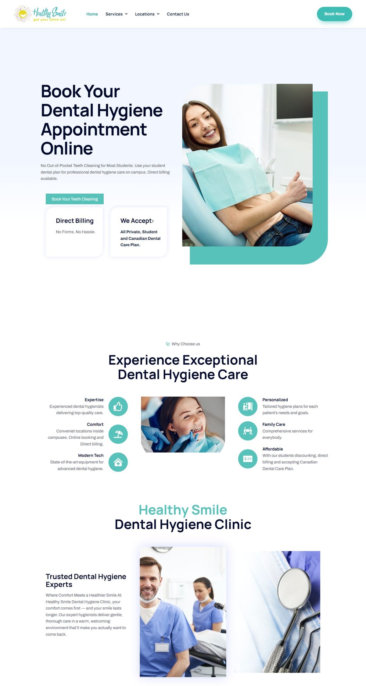 Healthy Smile website