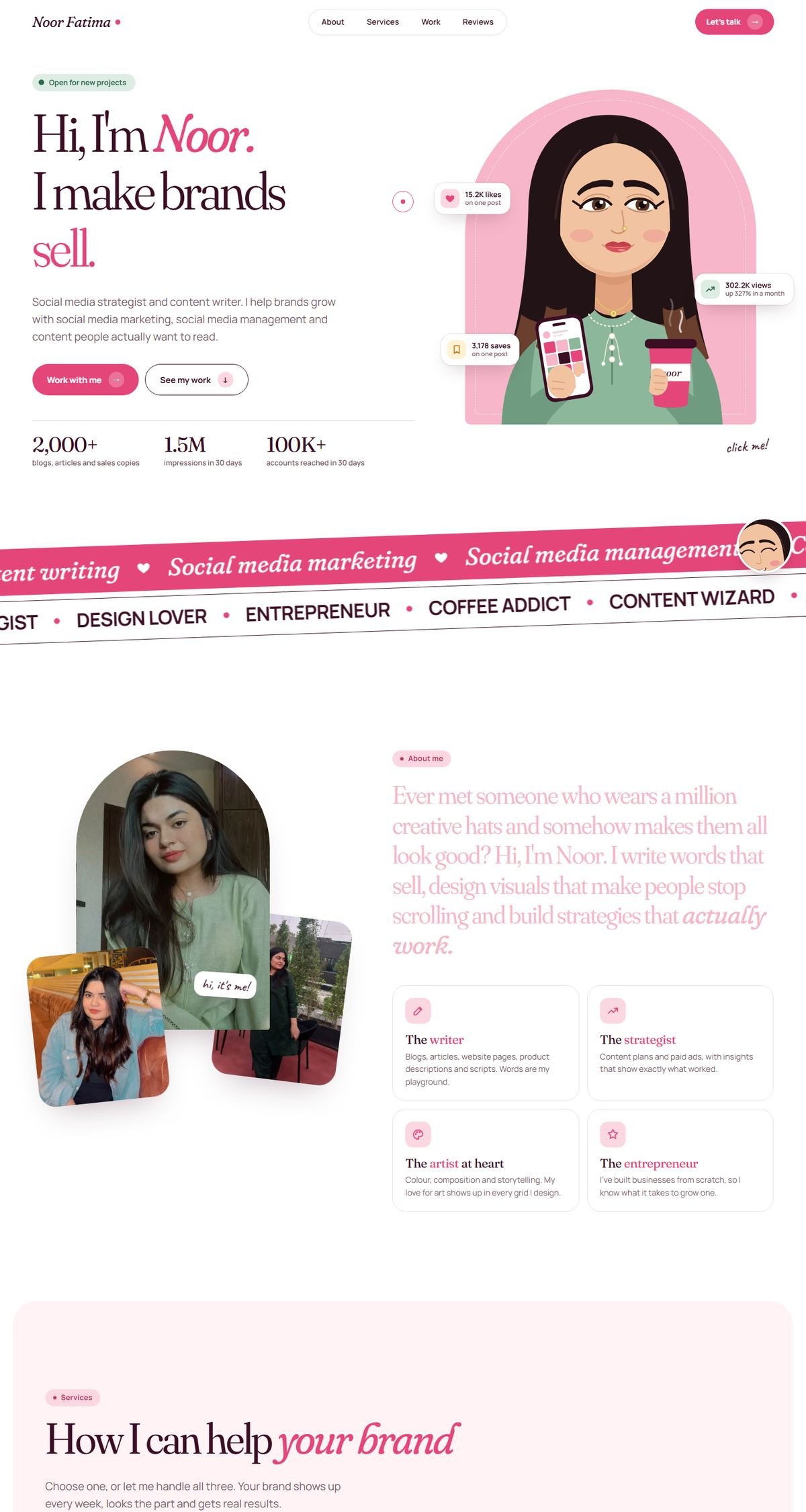 Noor Fatima website
