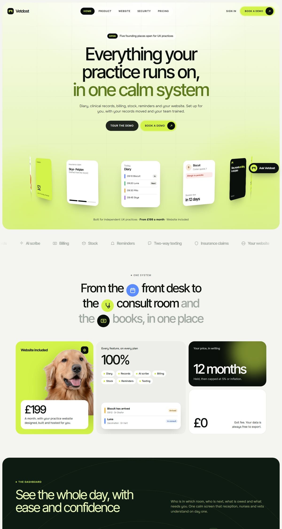 Vetdost website